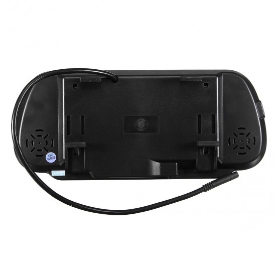 7 Inch bluetooth Hands-free Car MP5 Player Rearview Mirror Display With Rear View Camera