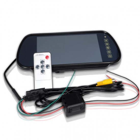 CSX07HA 7 Inch AV Car Rear View Mirror Monitor LCD Simulate Screen CSX07HA 7 Inch AV Car Rear View Mirror Monitor LCD Simulate Screen