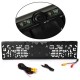 Car HD 170 Degree 4 LED Reverse Rear View Backup Camera License Plate Parking Night