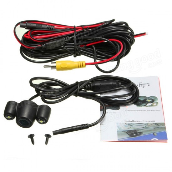 Car HD 170 Degree Reversing Camera Rear View Backup Night Vision Waterproof Cam Kit Car HD 170 Degree Reversing Camera Rear View Backup Night Vision Waterproof Cam Kit