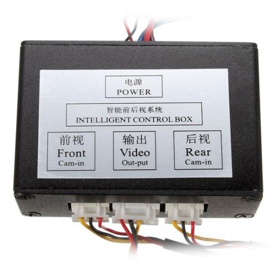 Intelligent Control Two Channel Car Camera Video Switch Connect Front or Rear Intelligent Control Two Channel Car Camera Video Switch Connect Front or Rear