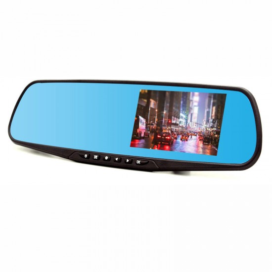 F2 Multifunctional 4.3 inch LCD Screen 160 Degree Car Rear View Camera