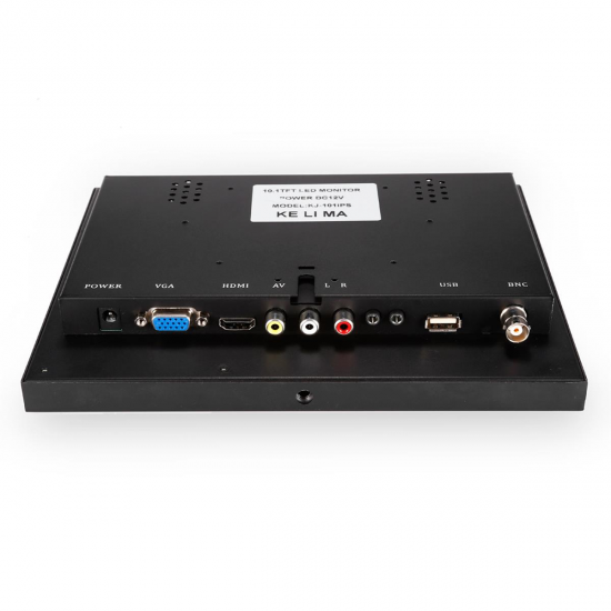 10.1 Inch Square Flat Car Monitor HDMI Monitor VGA Monitor BNC Interface Monitor European