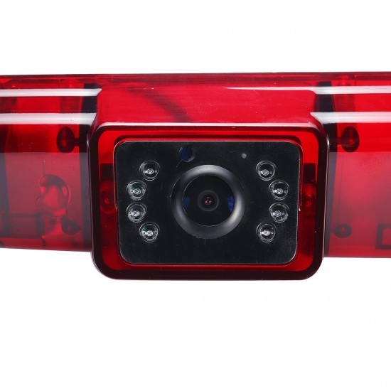 Universal Reversing Backup Car Rear View Brake Light Camera Night Vision Waterproof