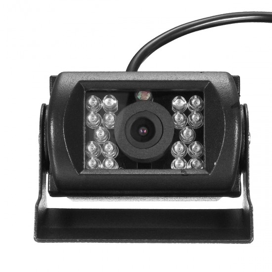 Waterproof 18 IR LED 120 Degree Rear View Backup Reverse Camera Car Truck 12V 24V Waterproof 18 IR LED 120 Degree Rear View Backup Reverse Camera Car Truck 12V 24V