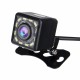 Waterproof Front and Car Rear View Visual External with 12 LED lights Camera
