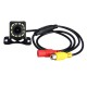 Waterproof Front and Car Rear View Visual External with 12 LED lights Camera