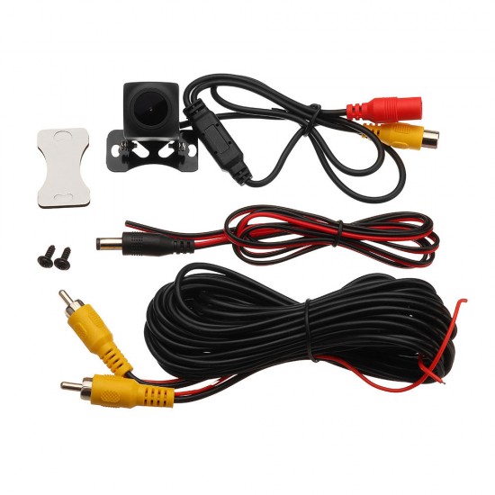 Metal CCD HD Car Rear View Camera Night Version Waterproof Wide Angle Backup Camera Parking