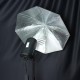 33 Inch 83cm Photo Studio Flash Reflector Black Sliver Umbrella