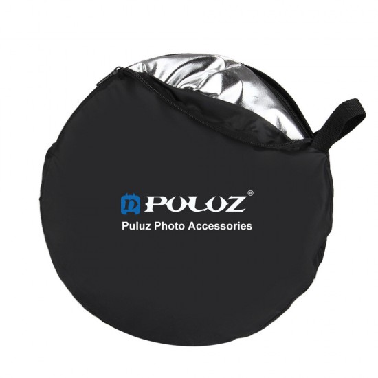 PU5110 110cm 5 in 1 Portable Foldable Studio Photo Collapsible Reflector