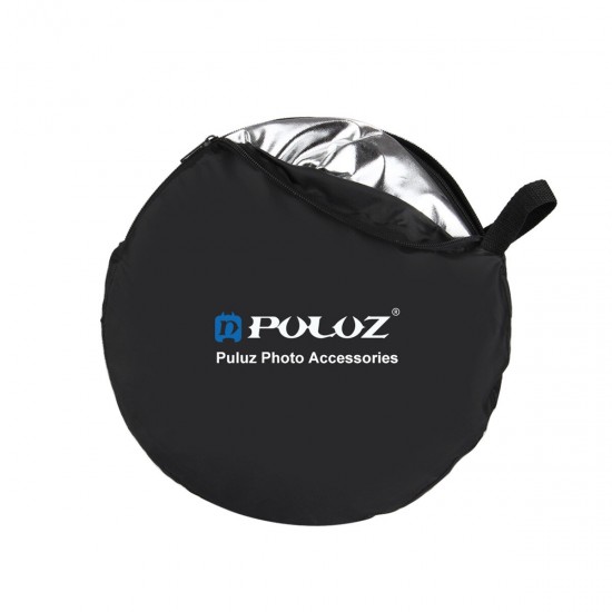 PU5112 5 in 1 80cm Diameter Portable Collapsible Board Panels Folding Reflector