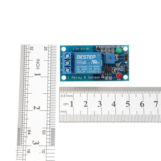 1 Channel 12V Relay Module High And Low Level Trigger for Arduino - products that work with official Arduino boards
