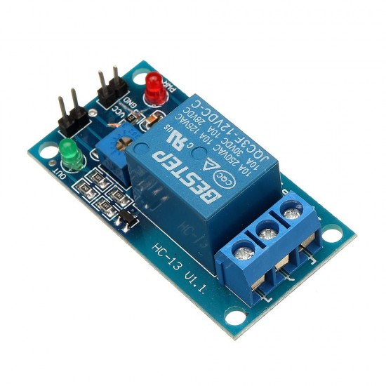 1 Channel 12V Relay Module High And Low Level Trigger for Arduino - products that work with official Arduino boards