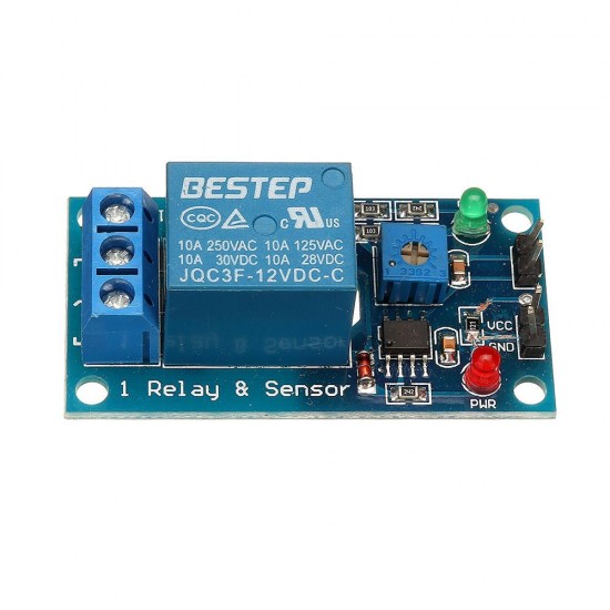 1 Channel 12V Relay Module High And Low Level Trigger for Arduino - products that work with official Arduino boards