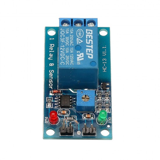 1 Channel 12V Relay Module High And Low Level Trigger for Arduino - products that work with official Arduino boards