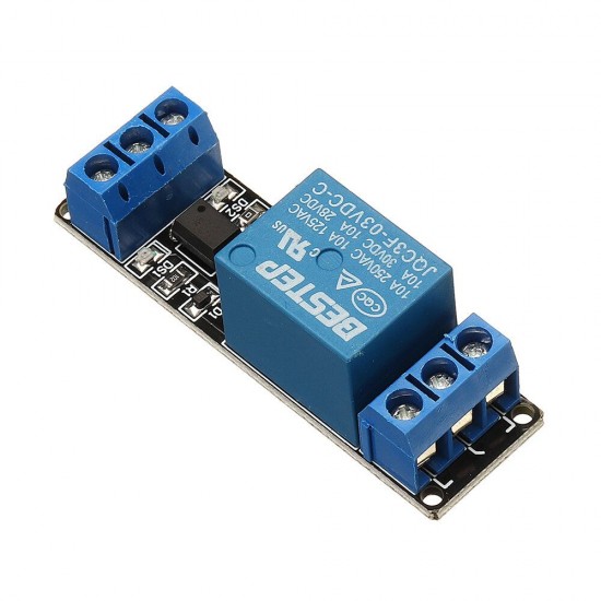 1 Channel 3.3V Low Level Trigger Relay Module Optocoupler Isolation Terminal for Arduino - products that work with official Arduino boards