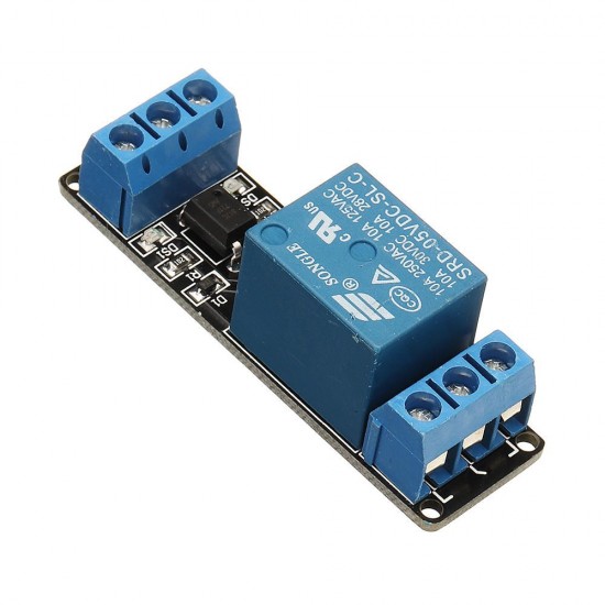 1 Channel 5V Low Level Trigger Relay Module Optocoupler Isolation Terminal for Arduino - products that work with official Arduino boards