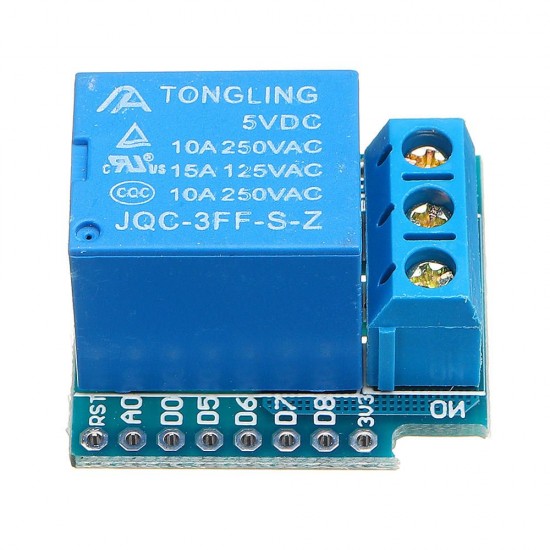 1 Channel 5V Relay Module High Level Trigger For Mini D1 ESP8266 WiFi Module Extension Board 1 Channel 5V Relay Module High Level Trigger For Mini D1 ESP8266 WiFi Module Extension Board