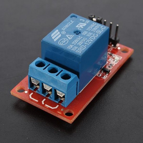 10Pcs 1-Channel 12V H/L Level Optocoupler Relay Module for Arduino - products that work with official Arduino boards