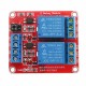 10Pcs 24V 2 Channel Level Trigger Optocoupler Relay Module Power Supply Module