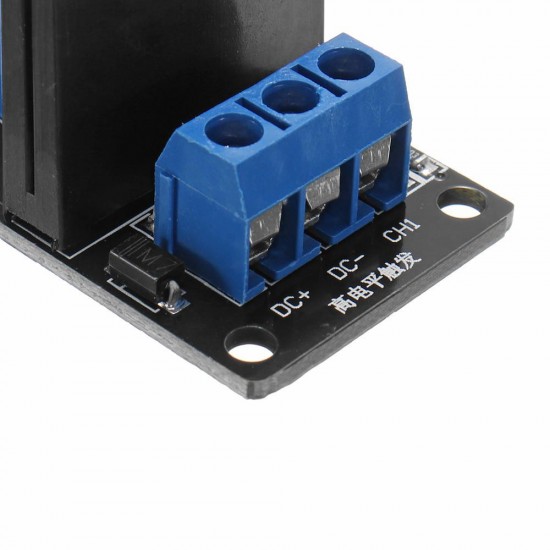 10pcs 1 Channel DC 12V Relay Module Solid State High Level Trigger 240V2A for Arduino - products that work with official Arduino boards
