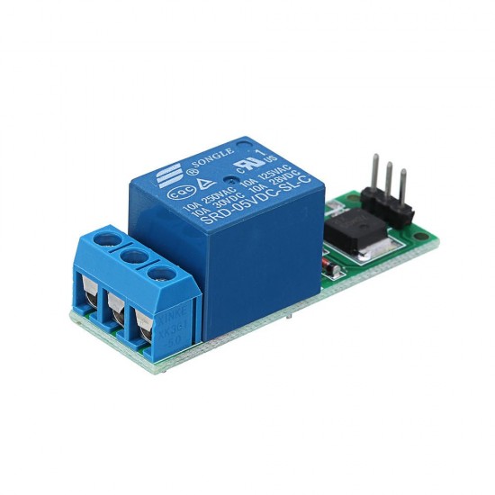 10pcs 1CH Channel DC 12V 60-70MA Self-locking Relay Module Trigger Latch Relay Module Bistable