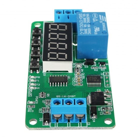 10pcs DC 12V PLC Self Lock Delay Relay Multifunction Cycle Timer Module Switch Control 10pcs DC 12V PLC Self Lock Delay Relay Multifunction Cycle Timer Module Switch Control