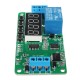 10pcs DC 12V PLC Self Lock Delay Relay Multifunction Cycle Timer Module Switch Control