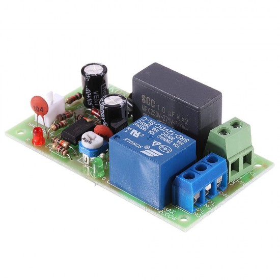 10pcs JK03 220V AC Time Delay Relay Control Module with Trigger Delay 5min Adjustable NE555 10A