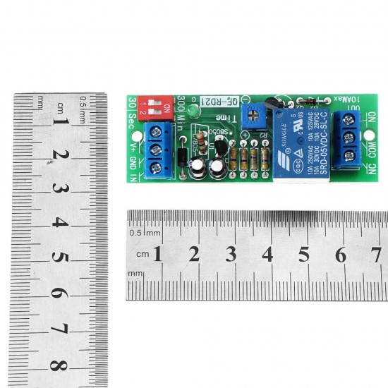 10pcs QF-RD21 5V Power-off Delay Disconnect Relay Module Timer Delay Switch Module 10pcs QF-RD21 5V Power-off Delay Disconnect Relay Module Timer Delay Switch Module