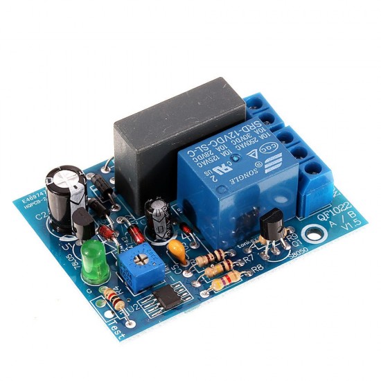 10pcs QF1022-A-100S 220V AC Power-on Delay 0-100S Adjuatable Timer Switch Automatic Disconnect Relay Module Dry Contact Output