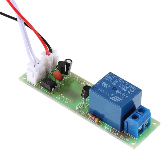 10pcs TK1305A 12V DC Multifunctional Time Delay Relay Module with Optocoupler Isolation