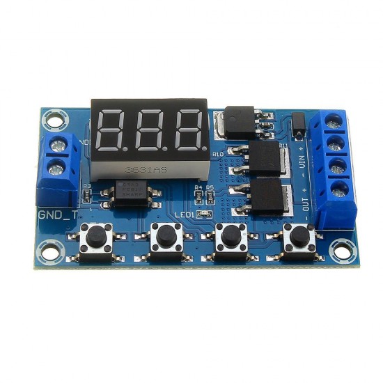 10pcs XY-J04 Trigger Cycle Time Delay Switch Circuit Double MOS Tube Control Board Relay Module