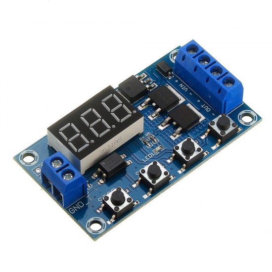 10pcs XY-J04 Trigger Cycle Time Delay Switch Circuit Double MOS Tube Control Board Relay Module
