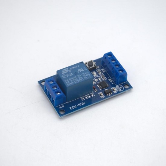 12V DC 10A Bistable Relay Module for Car Modification Switch One-button Start-stop Self-locking 12V DC 10A Bistable Relay Module for Car Modification Switch One-button Start-stop Self-locking