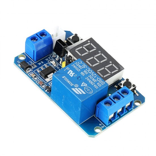 12V DC Infrared Remote Control Full-function Precision Delay Cycle Timing Relay Module with LED Digital Display with Remote Controller 12V DC Infrared Remote Control Full-function Precision Delay Cycle Timing Relay Module with LED Digital Display with Remote Controller