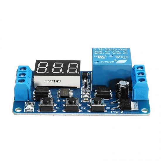 12V Relay Module External Trigger Delay Switch Time Adjustable 12V Relay Module External Trigger Delay Switch Time Adjustable