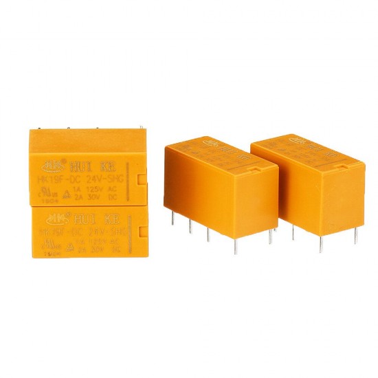 15Pcs HK19F-DC 24V-SHG 2A 8Pin Relay Module