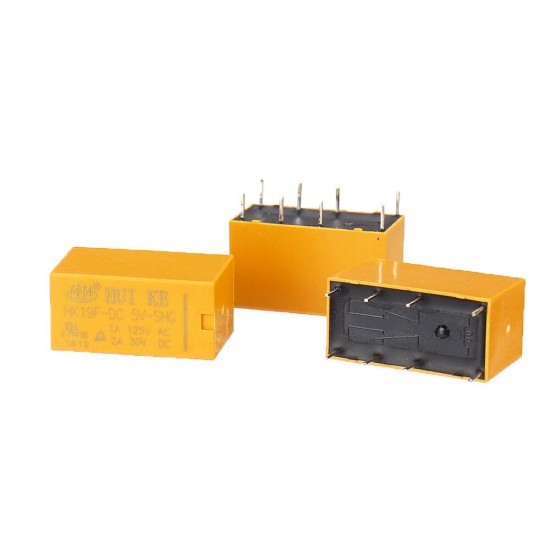15Pcs HK19F-DC 5V-SHG 2A 8Pin Relay Module 15Pcs HK19F-DC 5V-SHG 2A 8Pin Relay Module