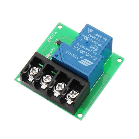1CH 12V 30A Relay Module High Power Relay Control Board Single Switch