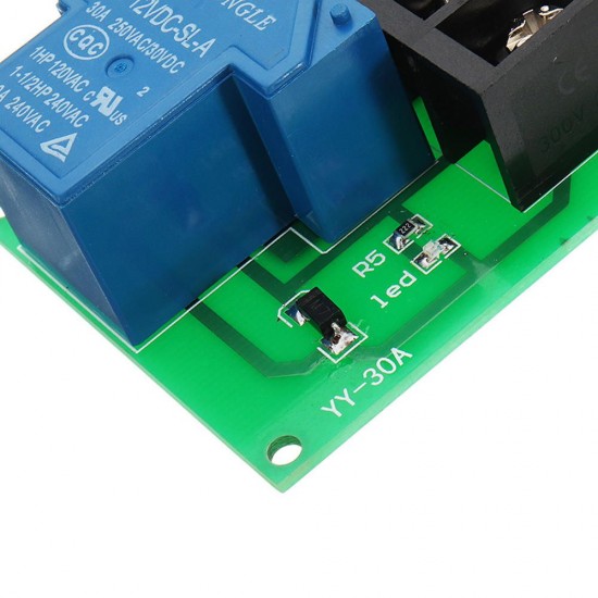 1CH 12V 30A Relay Module High Power Relay Control Board Single Switch