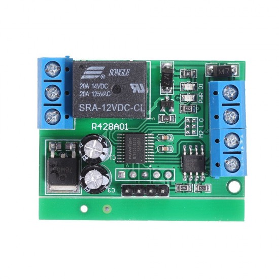 1Channel RS485 MODBUS RTU Serial Port Multi-function Relay Module PLC Controller for Smart Home 12V DC 1Channel RS485 MODBUS RTU Serial Port Multi-function Relay Module PLC Controller for Smart Home 12V DC
