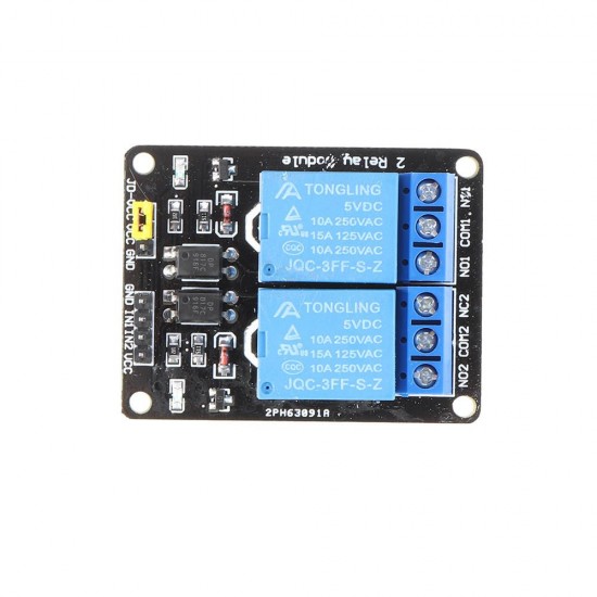 2 Channel 5V DC Relay Module Relay Drive Module Control Board