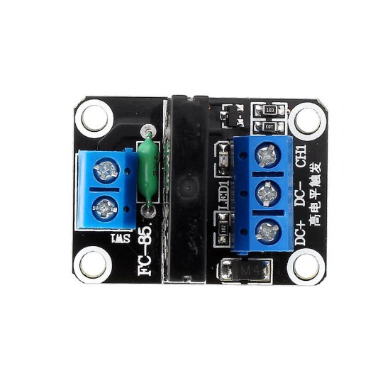 20pcs 1 Channel 5V Solid State Relay High Level Trigger DC-AC PCB SSR In 5VDC Out 240V AC 2A