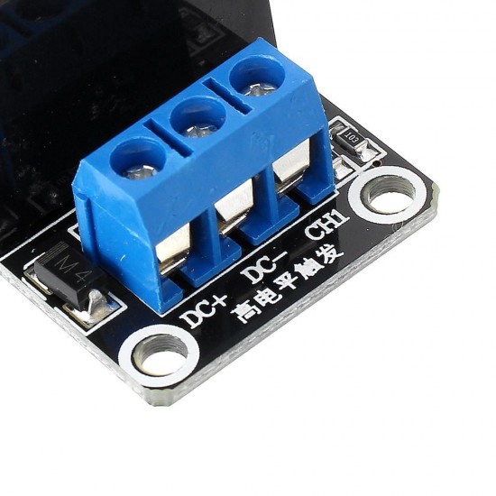 20pcs 1 Channel 5V Solid State Relay High Level Trigger DC-AC PCB SSR In 5VDC Out 240V AC 2A