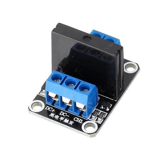 20pcs 1 Channel 5V Solid State Relay High Level Trigger DC-AC PCB SSR In 5VDC Out 240V AC 2A