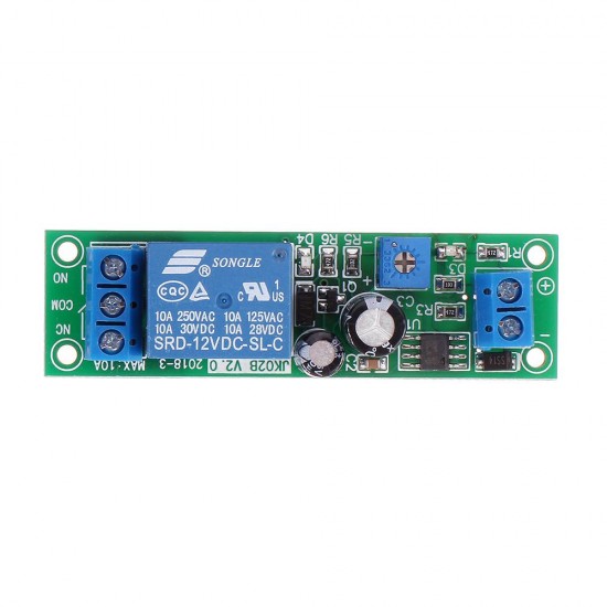 20pcs JK02B 12V DC Delay Relay Module 0-200S Adjustable Delayed Closure Timer Delay 10A NE555 20pcs JK02B 12V DC Delay Relay Module 0-200S Adjustable Delayed Closure Timer Delay 10A NE555