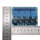 2Pcs 5V 4 Channel Relay Module PIC DSP MSP430 Blue for Arduino - products that work with official Arduino boards