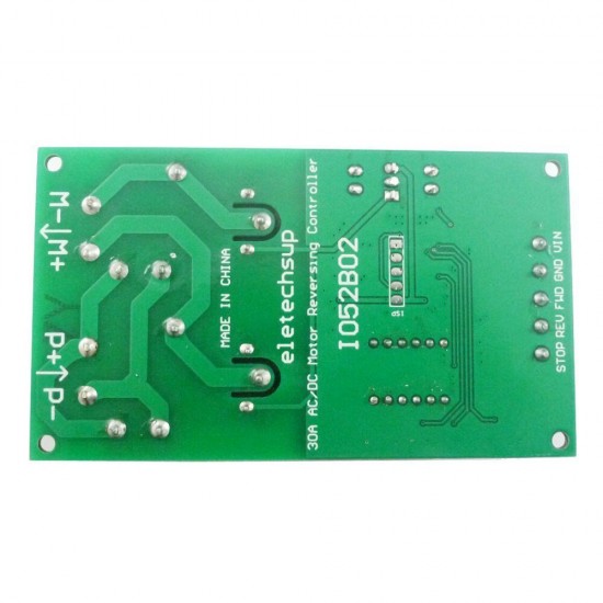 30A 12V Multi-function Motor Forward and Reverse Controller Motor Start and Stop Controller Delay Limit Switch Relay