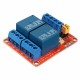 3Pcs 12V 2 Channel Relay Module With Optocoupler Support High Low Level Trigger